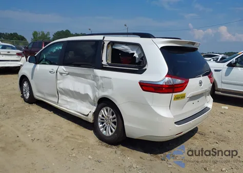 2015 Toyota Sienna Xle Premium 8 Passenger from USA, damaged, VIN 5TDYK3DC4FS585738